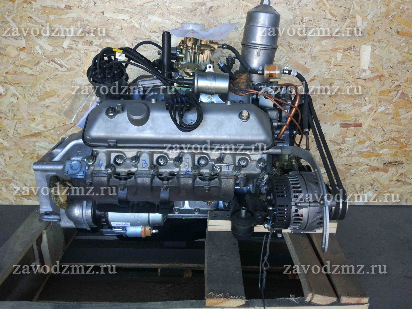 Двигатель ЗМЗ 523100 карбюраторный бензин | ZAVODZMZ